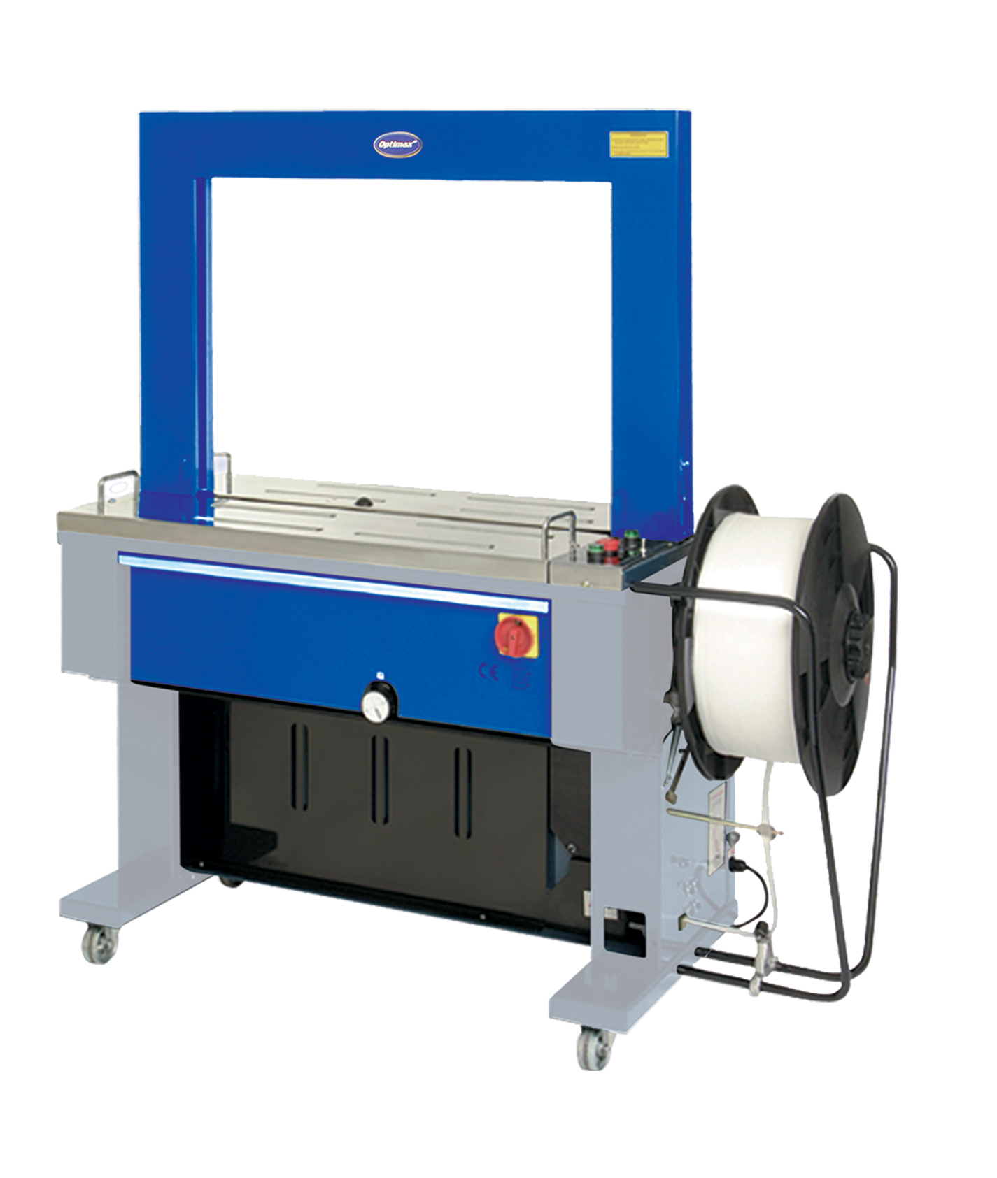 Optimax TRS600-L EX-DEMO Fully Automatic Strapping Machine With Large Arch 1050x800mm